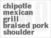 recipe for chipotle mexican grill braised pork shoulder