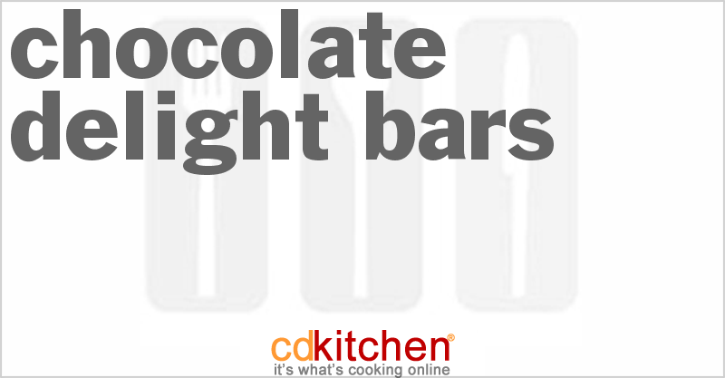 Chocolate Delight Bars - CDKitchen.com