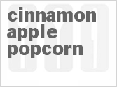 recipe for cinnamon-apple popcorn