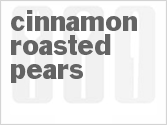recipe for cinnamon roasted pears