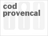 recipe for cod provencal