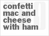 recipe for slow cooker confetti mac and cheese with ham