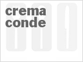 recipe for crema conde