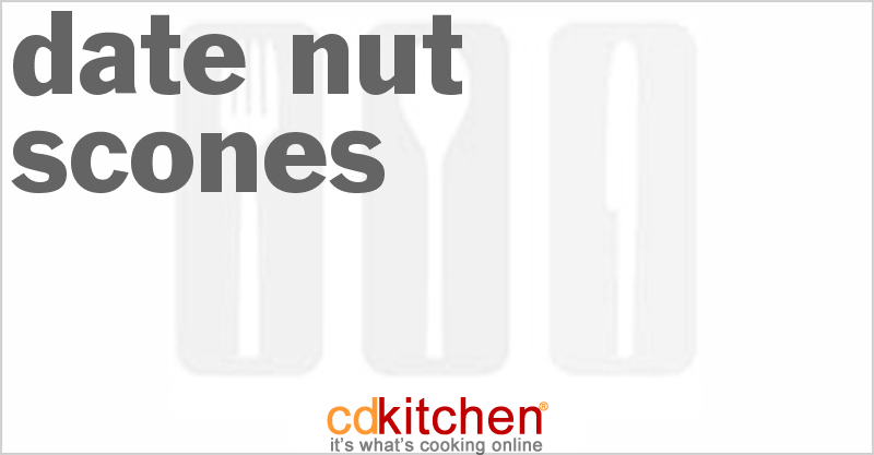 Date-Nut Scones - CDKitchen.com