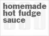 recipe for homemade hot fudge sauce