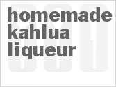recipe for homemade kahlua liqueur