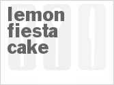 recipe for lemon fiesta cake