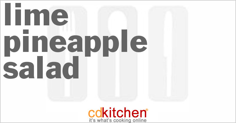 Lime Pineapple Salad - CDKitchen.com