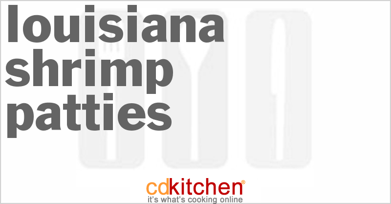 Louisiana Shrimp Patties - CDKitchen.com