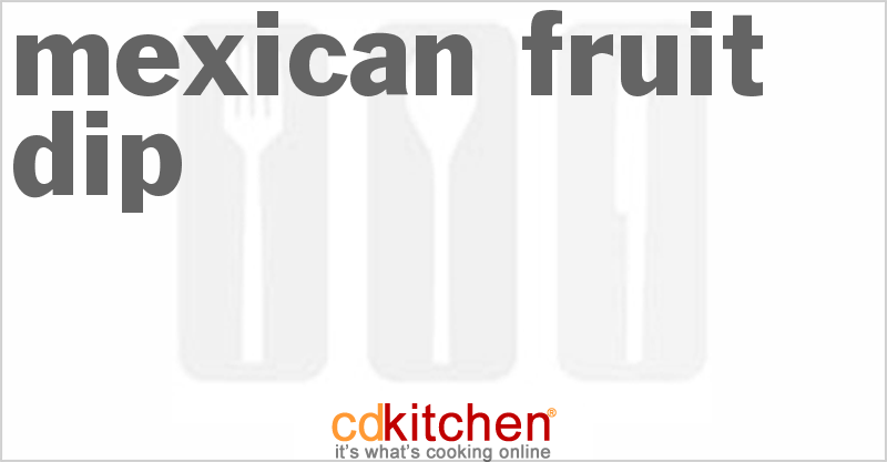 Mexican Fruit Dip - CDKitchen.com