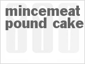 recipe for mincemeat pound cake