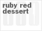 recipe for ruby red dessert