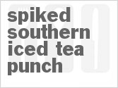recipe for spiked southern iced tea punch