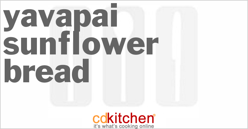 Yavapai Sunflower Bread - CDKitchen.com