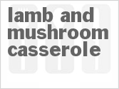 Lamb and Mushroom Casserole