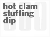 Hot Clam Stuffing Dip