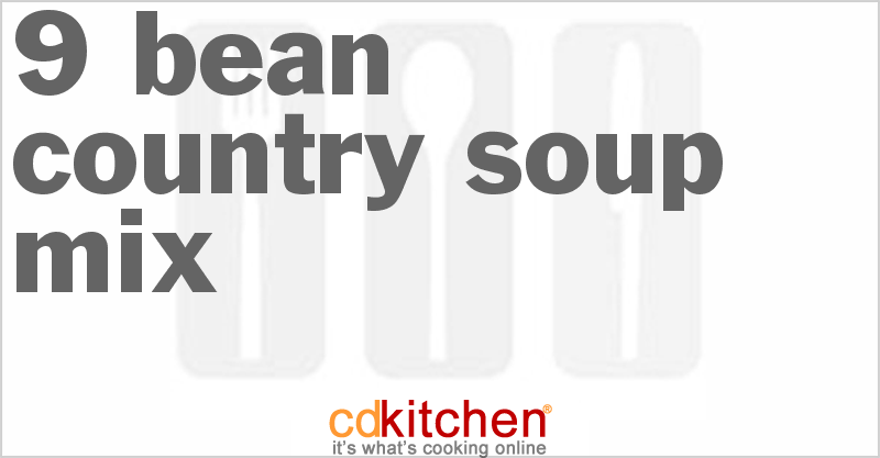 9 Bean Country Soup Mix - CDKitchen.com