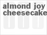 recipe for almond joy cheesecake