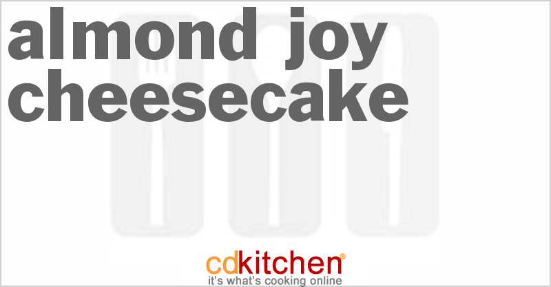 Almond Joy Cheesecake - CDKitchen.com