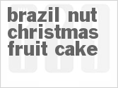recipe for brazil nut christmas fruit cake