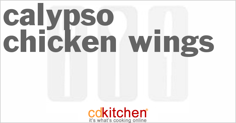 Calypso Chicken Wings - CDKitchen.com