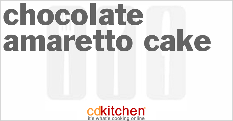 Chocolate Amaretto Cake - CDKitchen.com