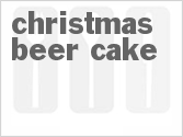 recipe for christmas beer cake