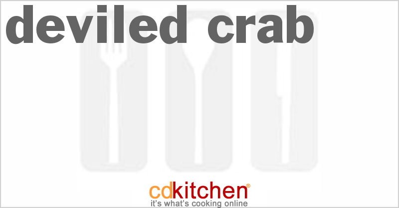 Deviled Crab - CDKitchen.com
