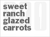 recipe for sweet ranch glazed carrots