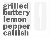 recipe for grilled lemon-pepper catfish
