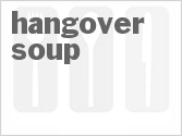 recipe for hangover soup