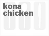 recipe for kona chicken