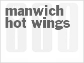 recipe for manwich hot chicken wings