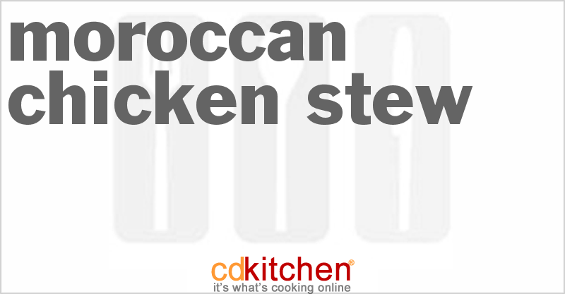 Moroccan Chicken Stew - CDKitchen.com