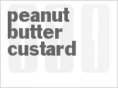 recipe for peanut butter custard