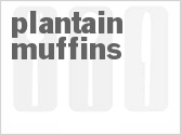 recipe for plantain muffins