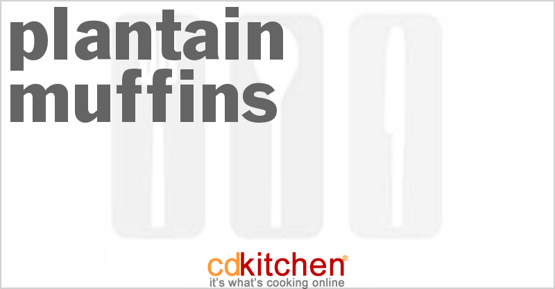 Plantain Muffins - CDKitchen.com