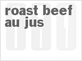 recipe for roast beef au jus