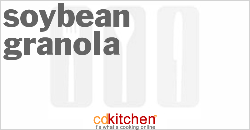 Soybean Granola - CDKitchen.com