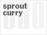 recipe for sprout curry
