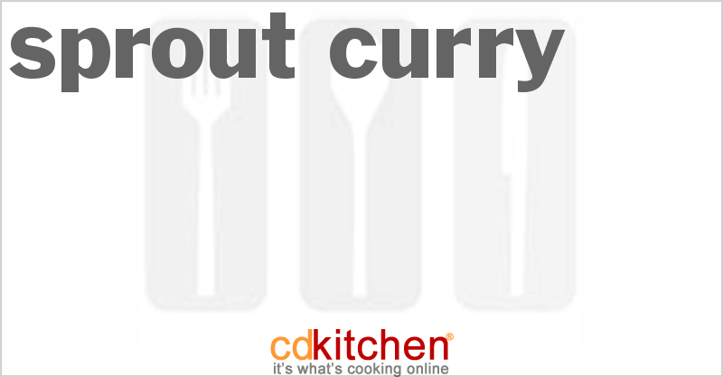 Sprout Curry - CDKitchen.com