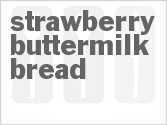 recipe for strawberry buttermilk bread