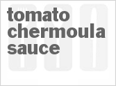 recipe for tomato chermoula sauce