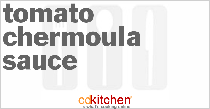 Tomato Chermoula Sauce - CDKitchen.com