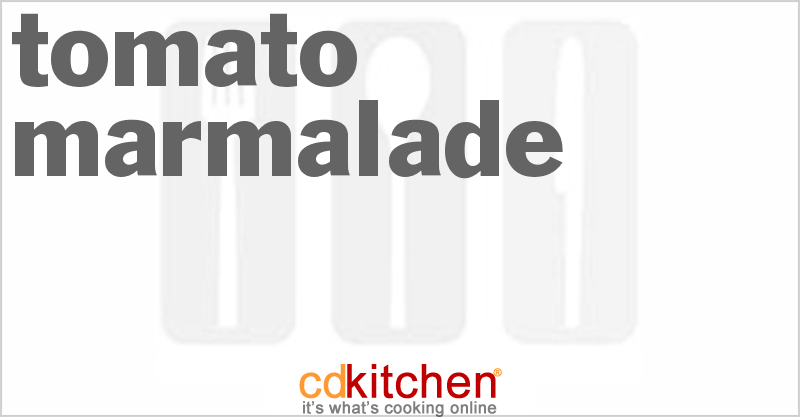 Tomato Marmalade - CDKitchen.com