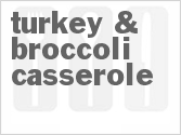 recipe for turkey & broccoli casserole