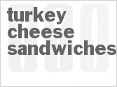 recipe for slow cooker turkey cheese sandwiches