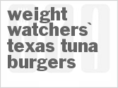 recipe for weight watchers texas tuna burgers