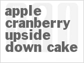 Apple Cranberry Upside-Down Cake Recipe