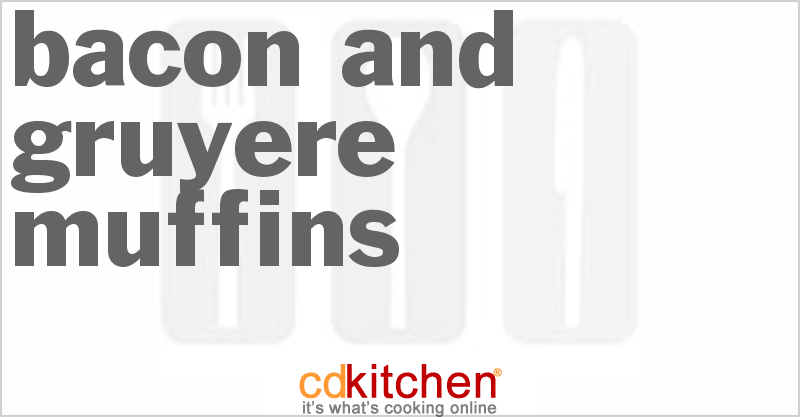 Bacon And Gruyere Muffins - CDKitchen.com